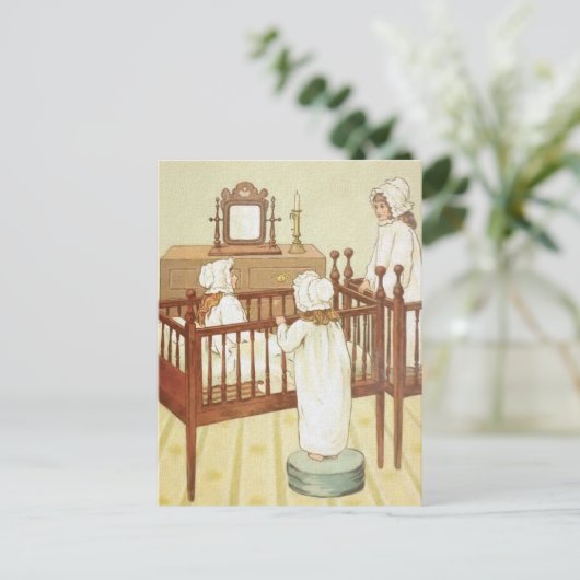 "Zussen" Briefkaart (Staand voorkant)