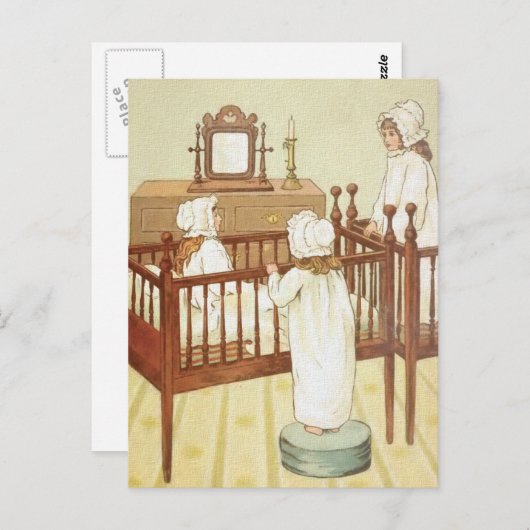 "Zussen" Briefkaart (Voorkant / Achterkant)