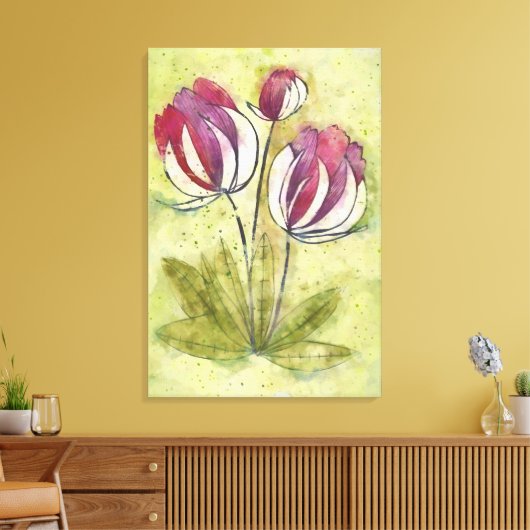 Zussen Canvas Afdruk (Insitu (Woonkamer))