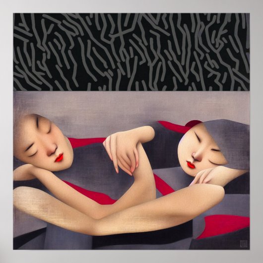 Zussen - Canvas Art Print (Voorkant)