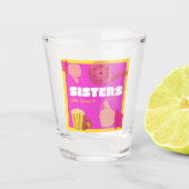 Zussen die het scèneerden schoten glas (Voorkant)