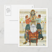 Zussen die vertrekken voor vakantie feestdagenkaart (Voorkant / Achterkant)