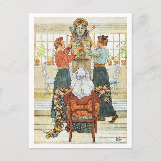 Zussen die vertrekken voor vakantie feestdagenkaart (Voorkant)