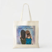 Zussen en beste vrienden tote bag (Voorkant)