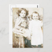 Zussen en kant briefkaart (Voorkant / Achterkant)