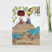 Zussen en vrienden kaart (Voorkant)