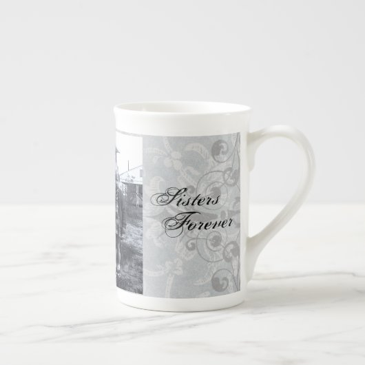 "Zussen groeien kostbaarder" kan zich aanpassen Porselein Kop (Rechts)