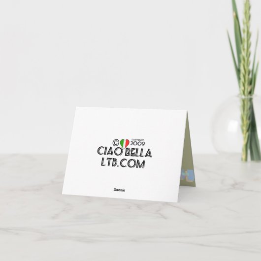 zussen groeien oude Kaart (Achterkant)