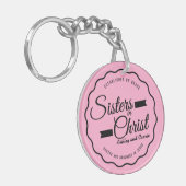 Zussen in Christus Sleutelhanger (Voorkant Links)