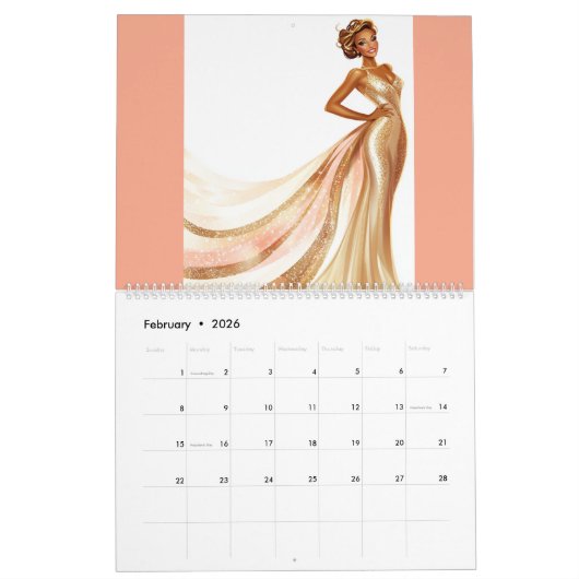 ZUSSEN IN ELEGANTIE 2025 Kalender (Feb 2026)