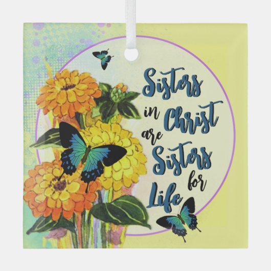 Zussen in het Ornament van Christus Glass (Voorkant)