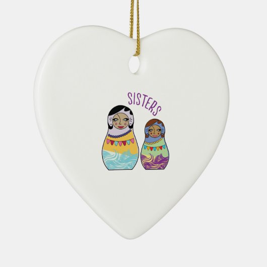 Zussen Keramisch Ornament (Rechts)