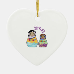 Zussen Keramisch Ornament