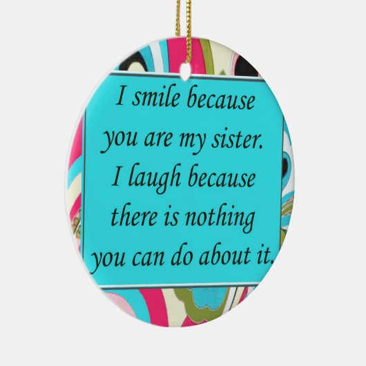 Zussen, kerstversiering keramisch ornament (Rechts)