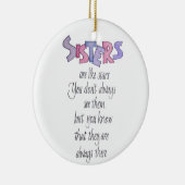 Zussen lijken op sterren keramisch ornament (Rechts)