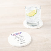 Zussen lijken op sterren zandsteen onderzetter (Zijkant)