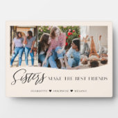 Zussen maken de beste vrienden 3 Foto Keepslag Fotoplaat (voorkant)