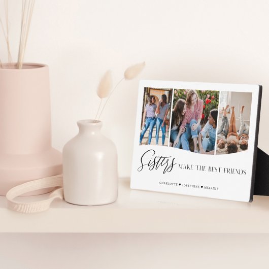 Zussen maken de beste vrienden 3 Foto Keepslag Fotoplaat