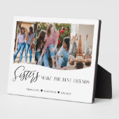 Zussen maken de beste vrienden 3 Foto Keepslag Fotoplaat (Zijkant)