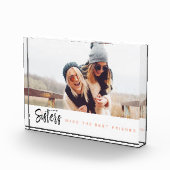 Zussen maken de beste vrienden van de enige foto-c fotoblokken (Rechts)