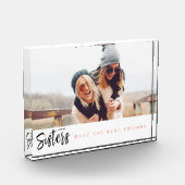 Zussen maken de beste vrienden van de enige foto-c fotoblokken (Links)