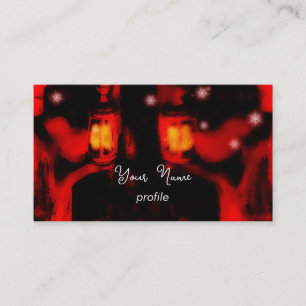 zussen met lamp visitekaartje