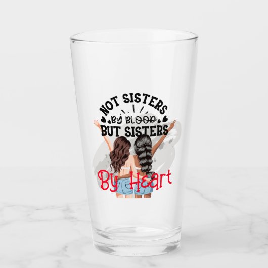 Zussen op hart glas (Voorkant)
