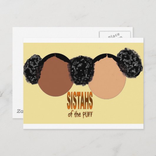 Zussen van de Puff Briefkaart (Voorkant / Achterkant)