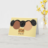 Zussen van de Puff Kaart (Gele Bloem)