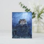 Zussen van het Zee Briefkaart (Staand voorkant)