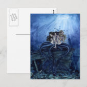 Zussen van het Zee Briefkaart (Voorkant / Achterkant)