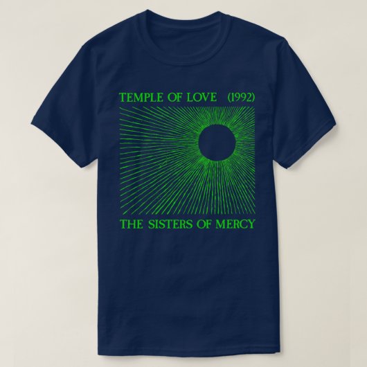 Zussen van Mercy Temple of Love T-shirt (Design voorkant)