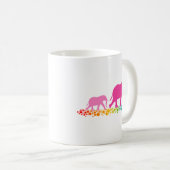 Zussen van olifant Walking Koffiemok (Voorkant rechts)