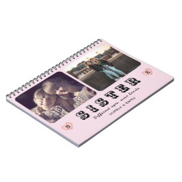Zussen Voor Altijd – Fotocollage Spiraal Notebook Notitieboek