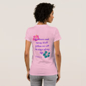 Zussen voor Christus Psalm 23 T shirt (Achterkant volledig)