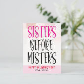 zussen voor de gierdag briefkaart (Staand voorkant)