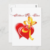 Zussen voor eender welk hart briefkaart (Voorkant / Achterkant)