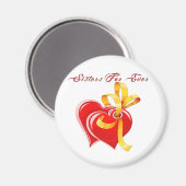 Zussen voor eender welk hart magneet (Voorkant / Achterkant)