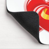 Zussen voor eender welk hart muismat (Hoek)