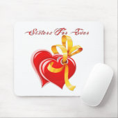 Zussen voor eender welk hart muismat (Met muis)