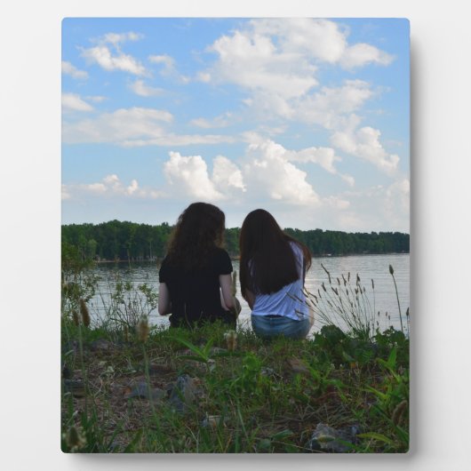 Zussen/vrienden Fotoplaat (Voorkant)