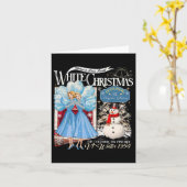 Zussen Witte Kerstfilm 1954 Pyjama Vakantie Kaart (Gele Bloem)