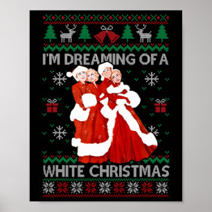 Zussen Witte Kerstfilm 1954 Xmas Pyjama Ho Poster