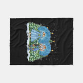 Zussen Witte Kerstfilm 1954 Xmas Snow Pajam Fleece Deken (Voorkant (Horizontaal))