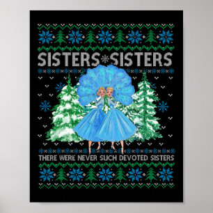Zussen Witte Kerstfilm 1954 Xmas Snow Pajam Poster