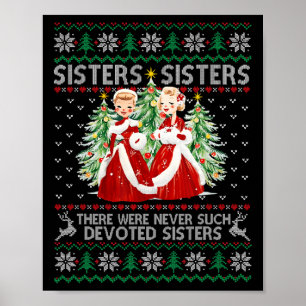 Zussen Witte Kerstfilm Kerstmis Sneeuw Vakantie Pa Poster