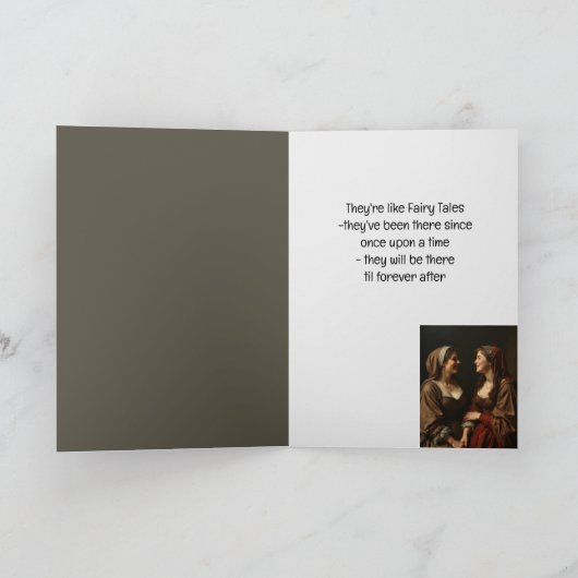 Zussen zijn als sprookjes kaart (Binnen)