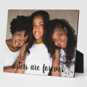 Zussen zijn altijd foto fotoplaat (Zijkant)