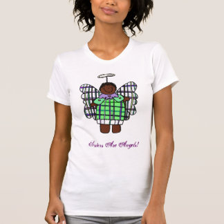 Zussen zijn Angels! (Afrikaans-Amerikaans T-shirt