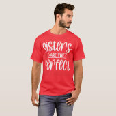 Zussen zijn de perfecte beste vrienden Sisteram vr T-shirt (Voorkant volledig)